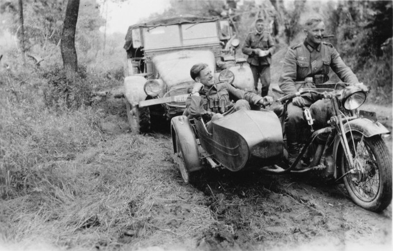 Мотоциклы Советской армии 1941-1945
