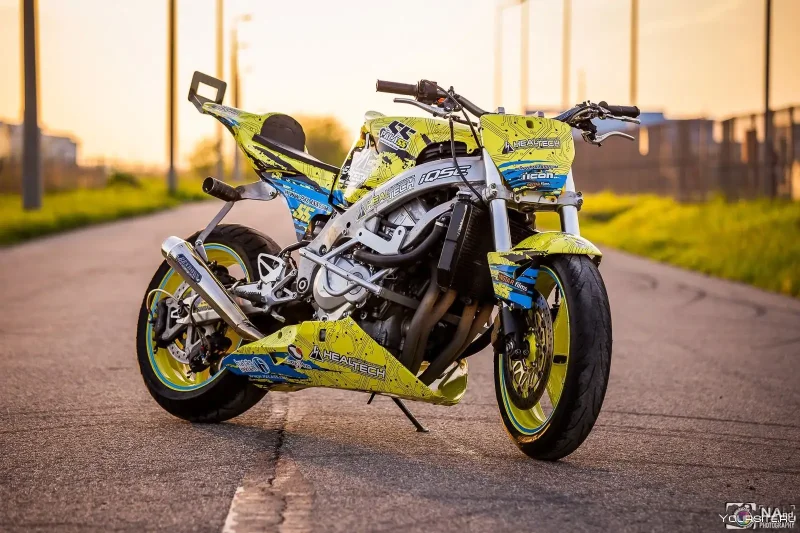 Cbr600f4 стант байк