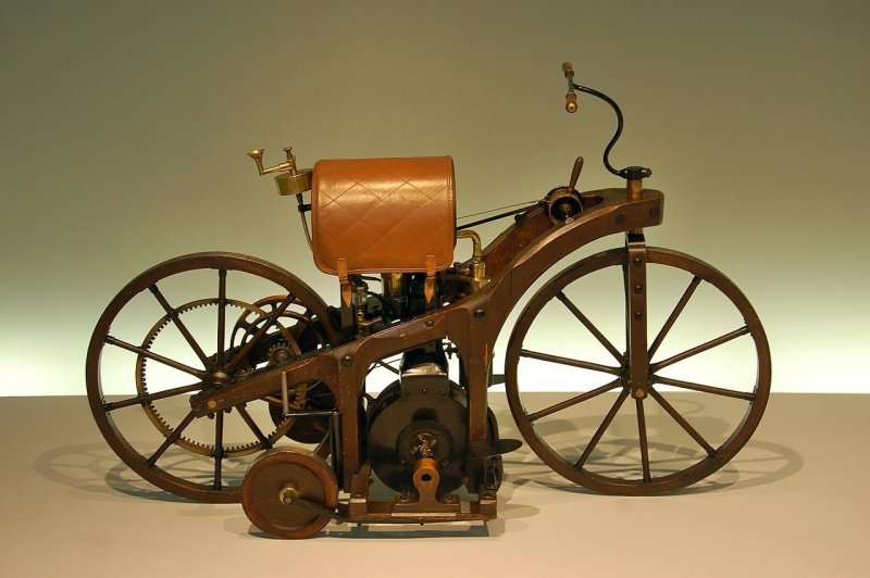 Daimler Reitwagen 1885 мотоцикл Даймлера