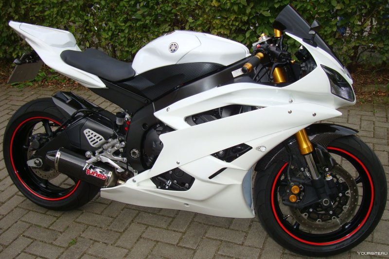Yamaha YZF-r6 белый