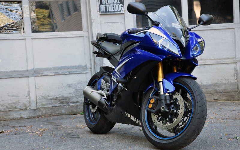 Yamaha r6 2014 Blue