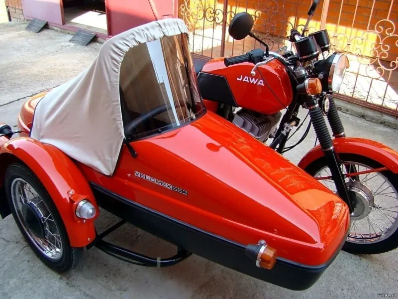 Jawa 250 Typ 353 с коляской
