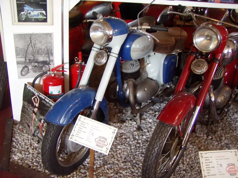 Jawa 638 с коляской