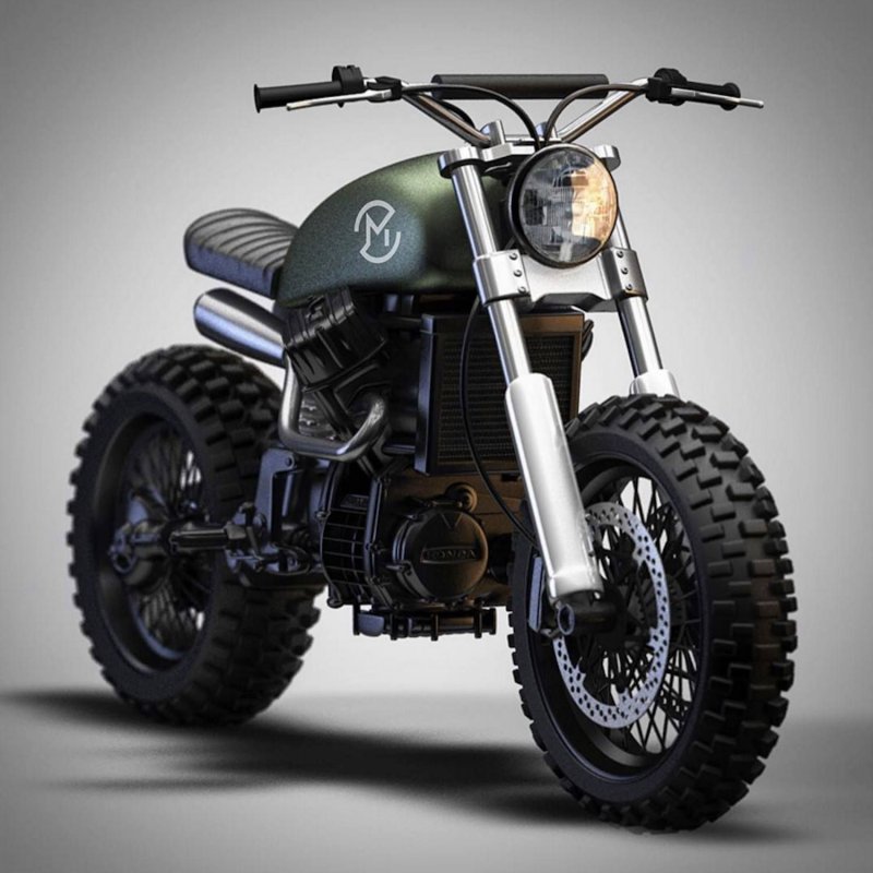 Honda CX 500 скремблер