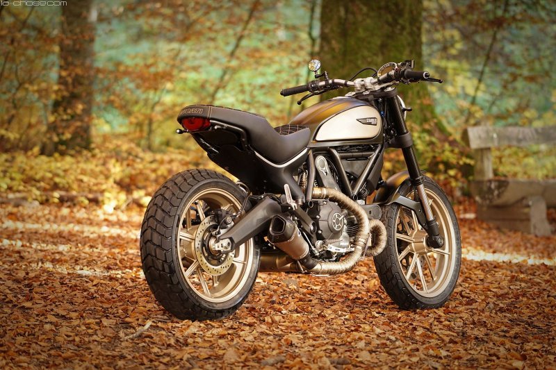 Мотоцикл Ducati Scrambler кастом