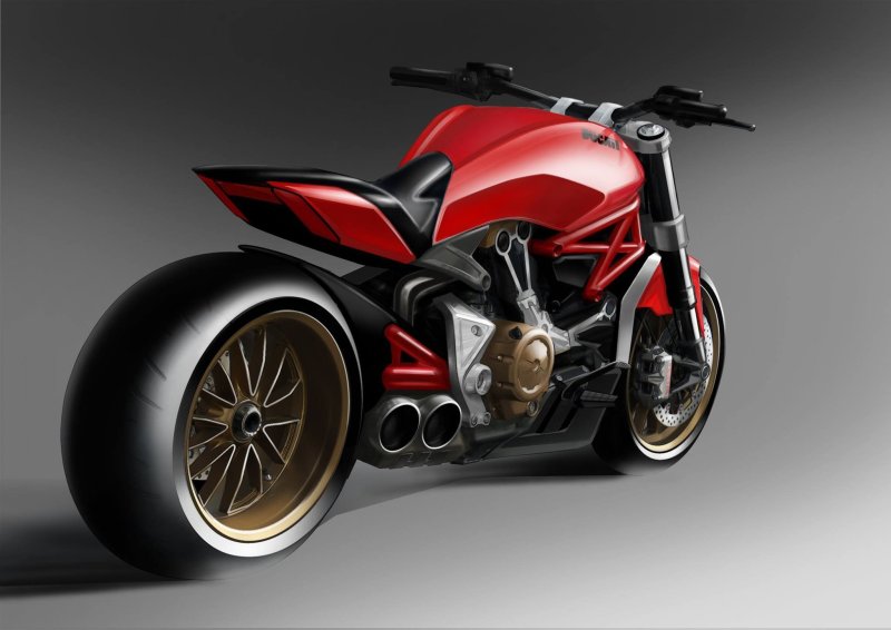 Мотоцикл Дукати x Diavel