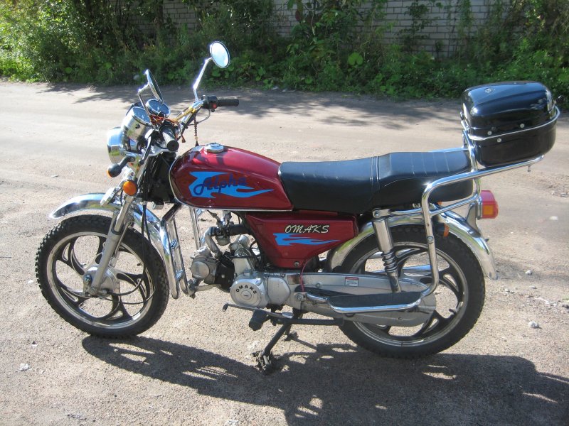 Мопед Альфа омакс 110