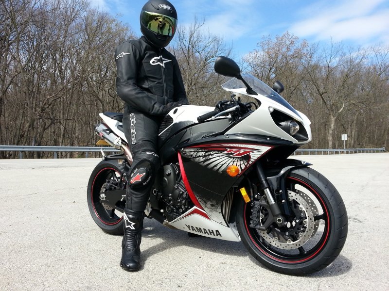 Yamaha YZF r6 байкер