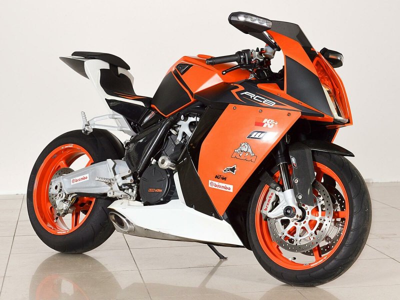 Kawasaki zx6r 2007 Orange