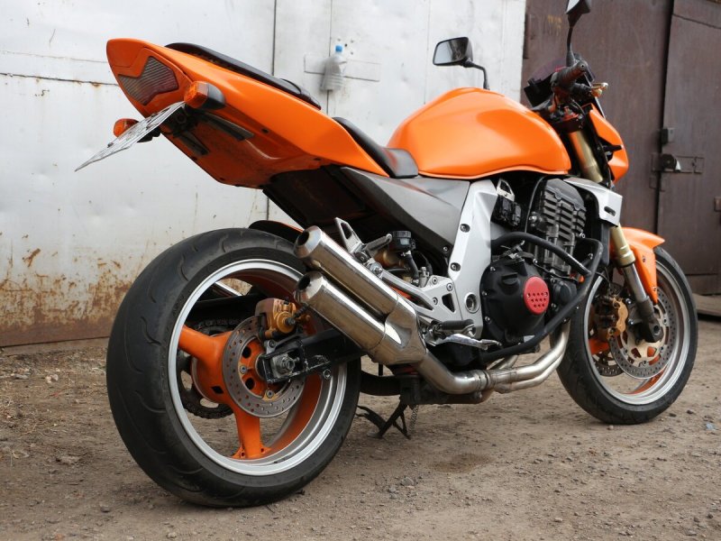 Kawasaki z750 оранжевый