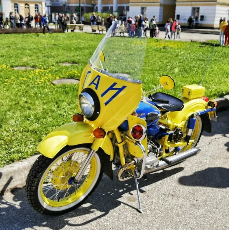 Мотоцикл Урал ГАИ СССР
