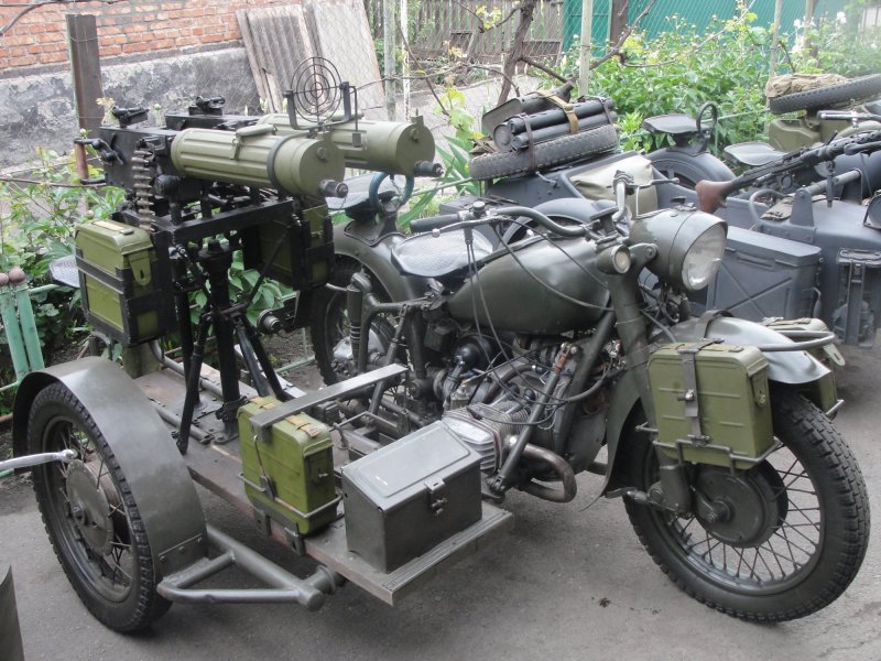 Мотоцикл военный