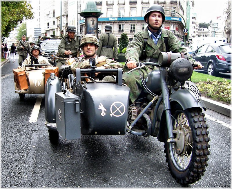 Военный мотоцикл Урал