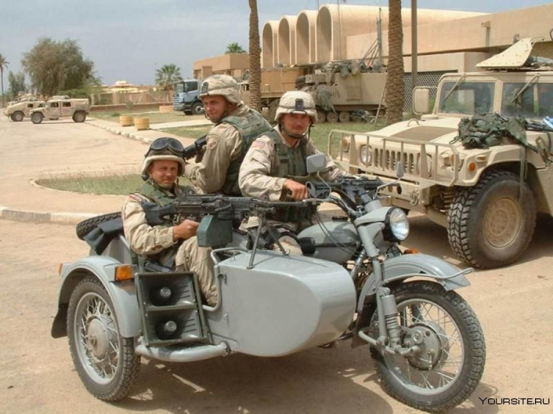 Мотоцикл м-72 в ВОВ