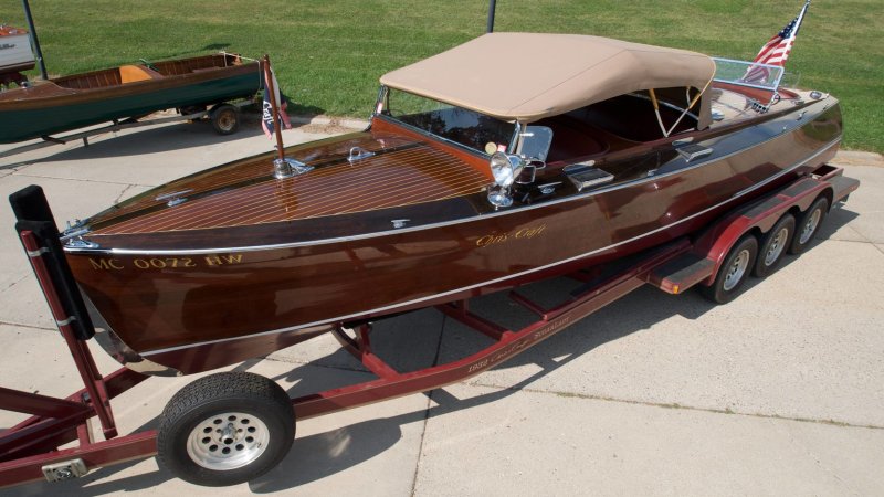Chris Craft Boat ретро