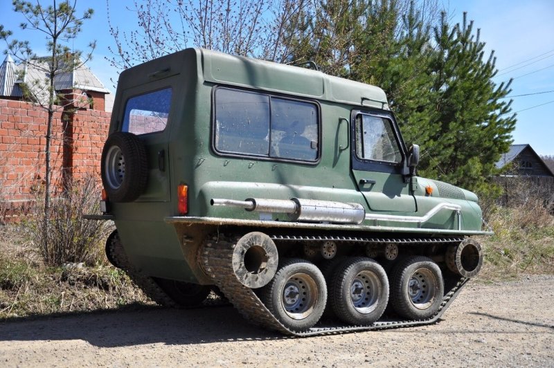Гусеничный болотоход (типа ТТМ-3902)