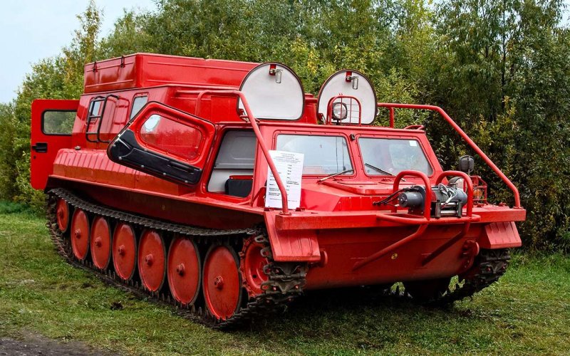 Гусеничный снегоболотоход ГАЗ 34039