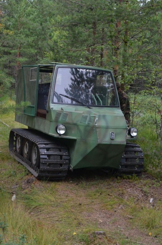Вездеход болотоход гусеничный