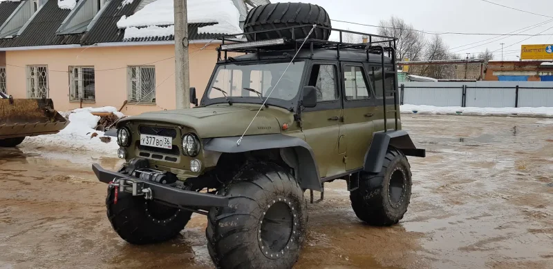 Ободрыши на УАЗ