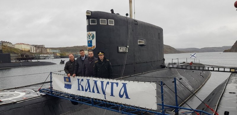 Подводная лодка б-800 «Калуга»