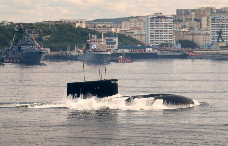 Большая дизель-электрическая подводная лодка проекта 877 палтус