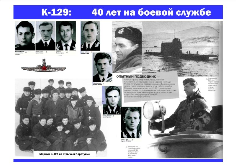 Советская подводная лодка к-129