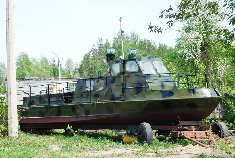 Речной катер кс100