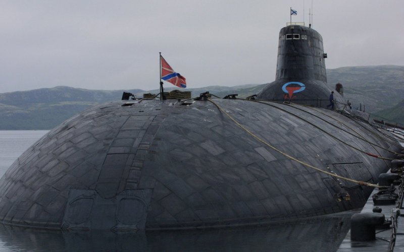 Атомная подводная лодка Дмитрий Донской