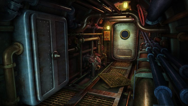 USS Nautilus подводная лодка внутри