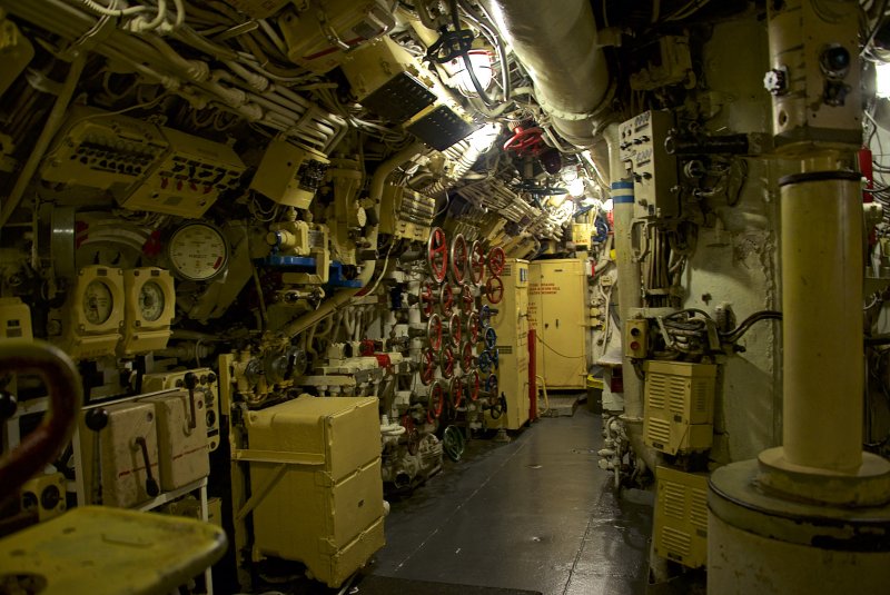 Внутри подводной лодки u-4712