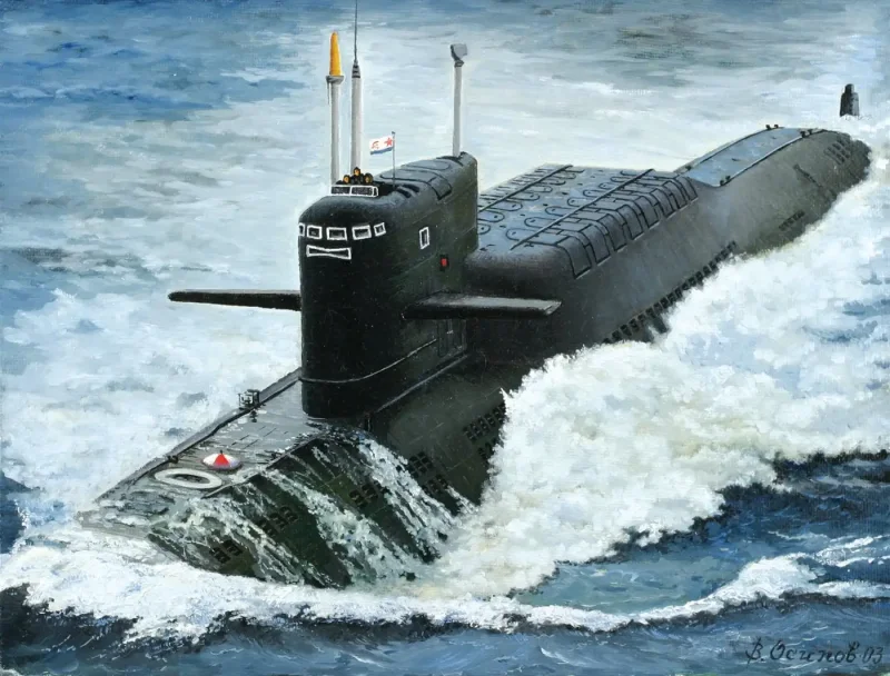 Подводная лодка пр 667 БДРМ