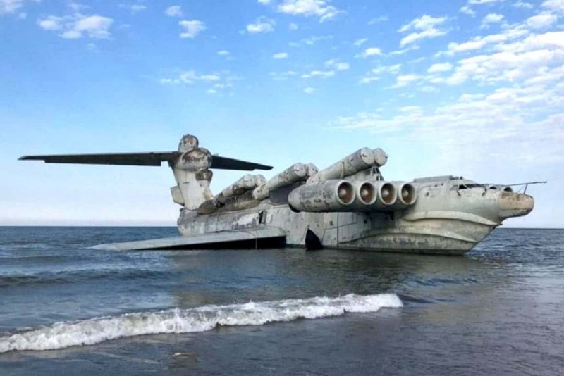 Каспийский монстр экраноплан Лунь
