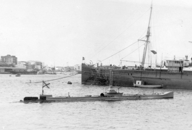 Подводная лодка камбала 1909