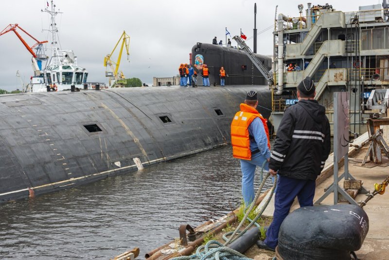 Швартовка подводных лодок