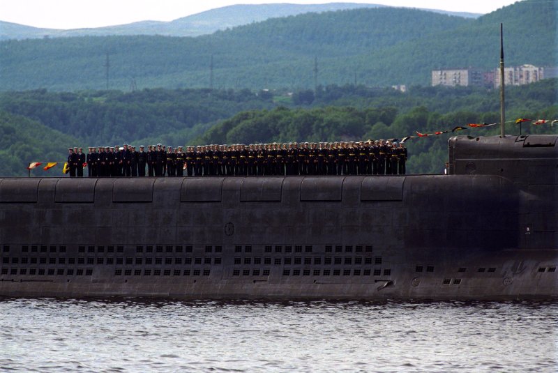 АПЛ К-431 В бухте Чажма