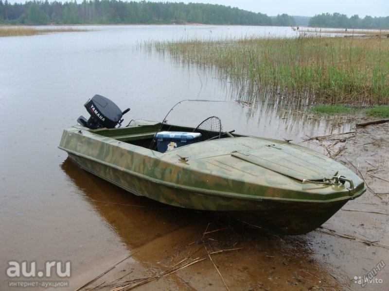 Лодка алюминиевая Обь