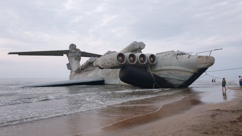 Экраноплан Каспийский монстр