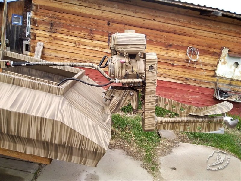 Искитимские моторы болотоходы