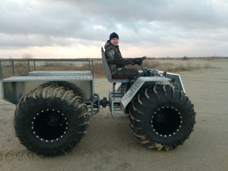 Каракат вездеход переломка