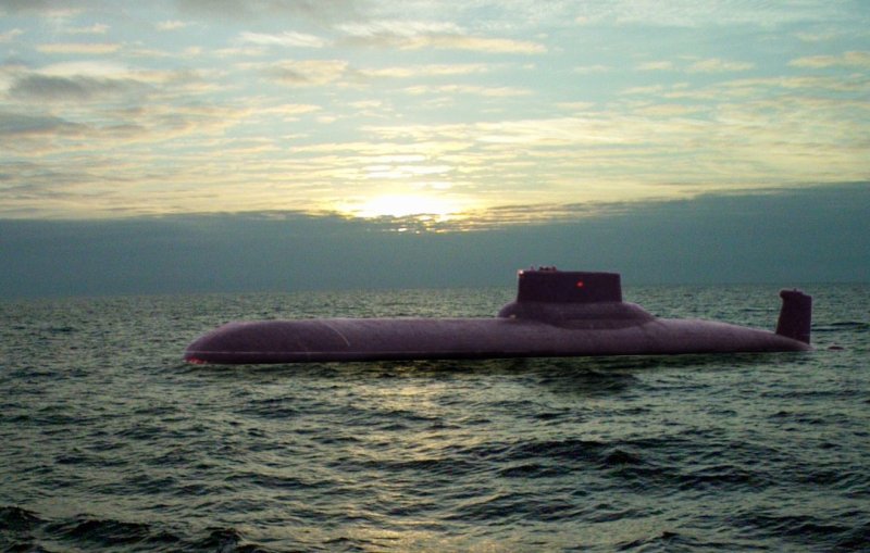 Ядерная подводная лодка акула