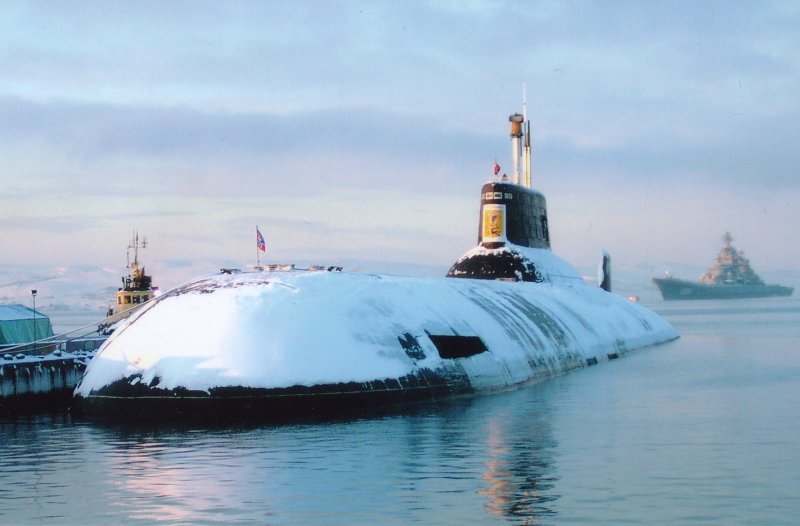 Подводная лодка акула проект 941