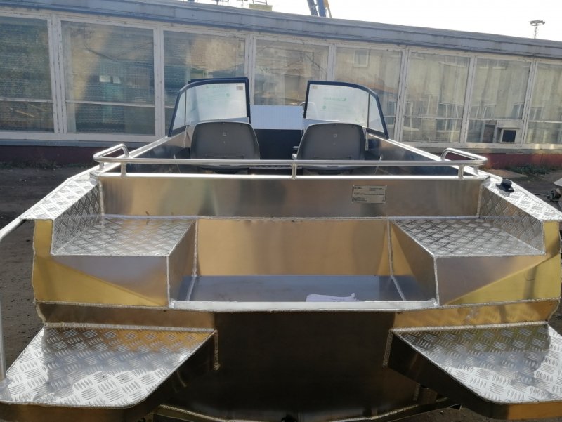 Алюминиевая лодка тактика-500 DC