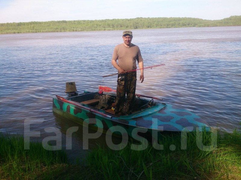 Моторная лодка тюменка