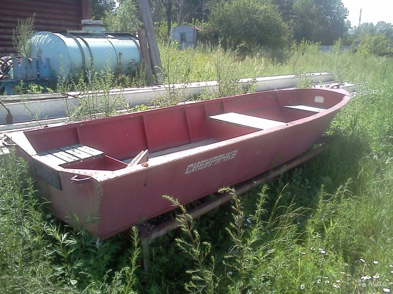Лодка Казанка Сибирячка