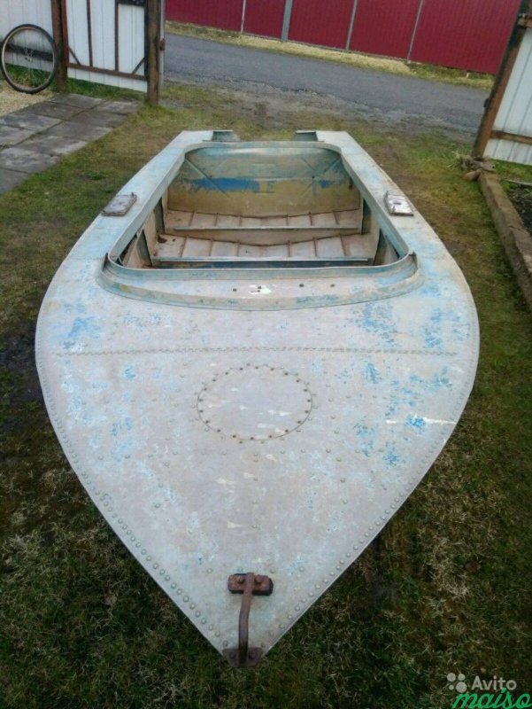 Лодка плоскодонка Djon Boat из алюминия