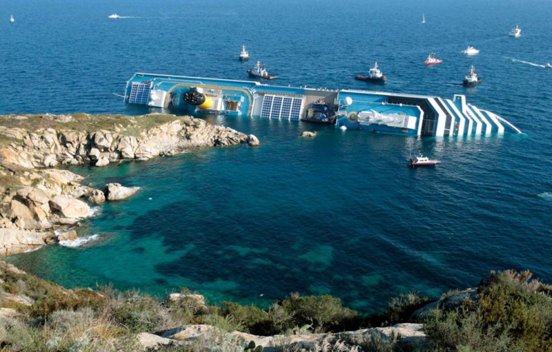 Крушение лайнера Costa Concordia