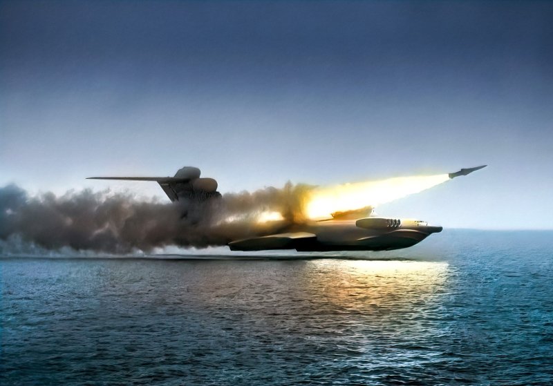 А-2000 экраноплан