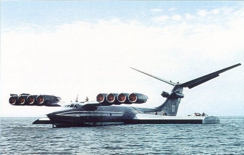 Экраноплан Каспийский Лунь