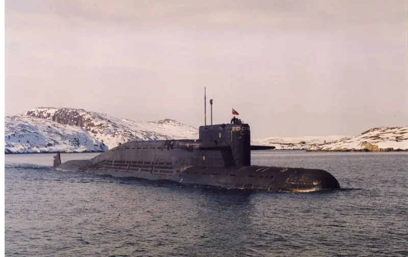 Внутри 667 БДРМ подводной лодки