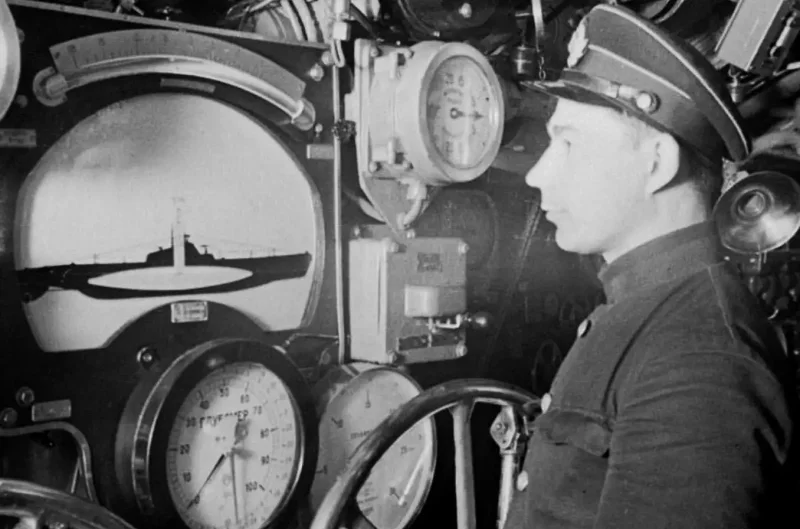 Гагарин и Титов в Севастополе в 1961 году